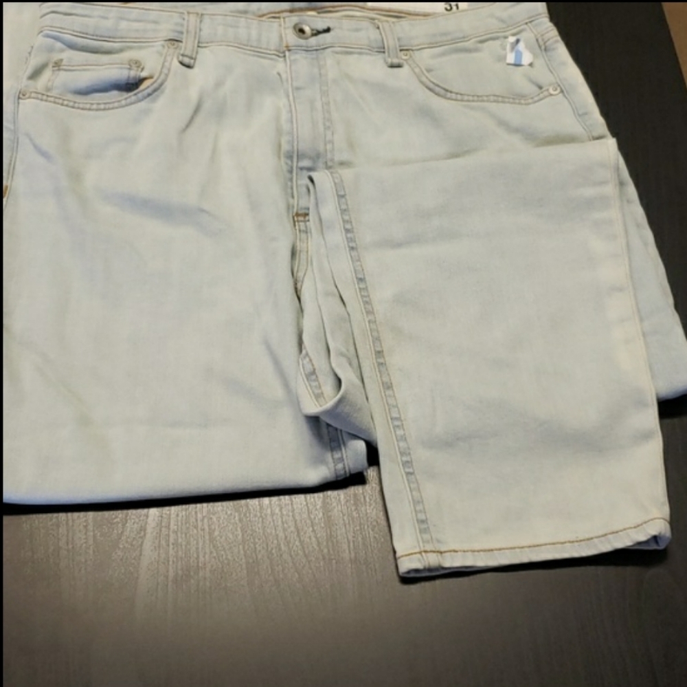Rag & Bone Nina High Rise Ankle Crop Jeans A Hint of Stretch Light Wash Size 31 - Picture 2 of 7